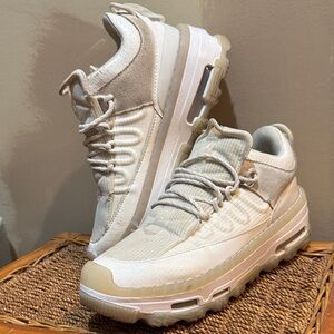 Women’s Jordan Air Mae Sail Off-White Sneakers | Platform Retro Style | Size 7.5